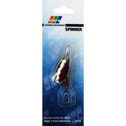 Рибальська блешня, обертова, EOS S0032B, вага 6г, колір GS211039